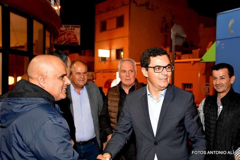 Pablo Rodríguez, en un acto en Telde en una imagen de archivo (Foto Antonio Alí)